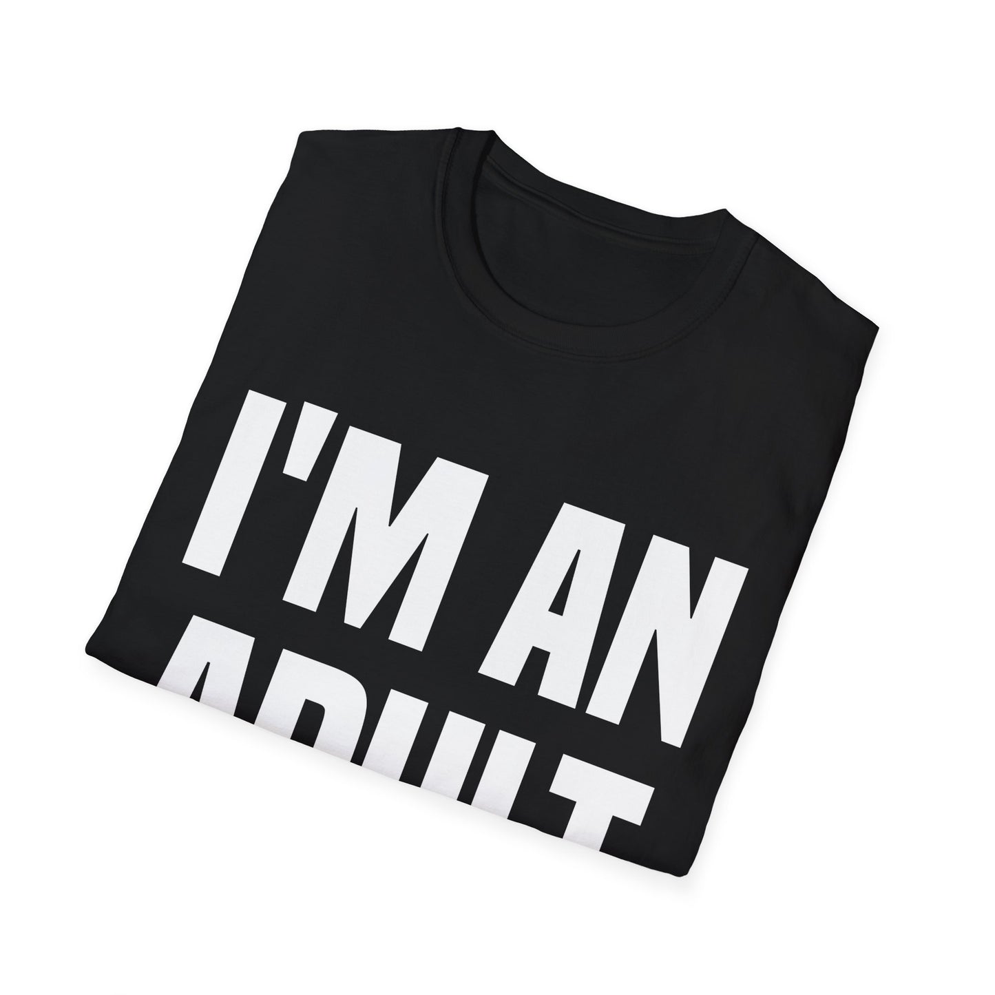 Funny I Am An Adult Technically T-Shirt 18th Birthday Tshirt Boys Girls