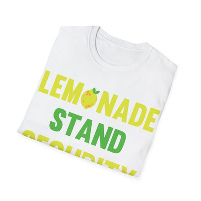 Funny Lemonade Stand Security Summer T-Shirt For Men Women T-Shirt