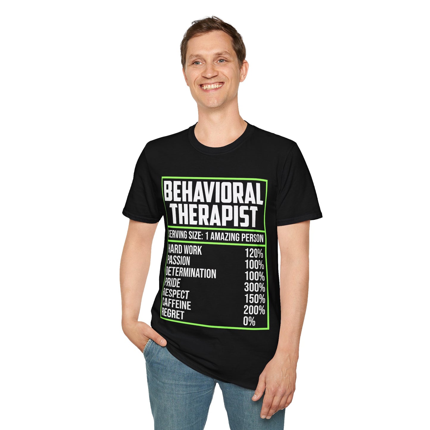 Behavioral Therapist Facts Analyst Behavior Tech SPED Teacher Autism T-Shirt