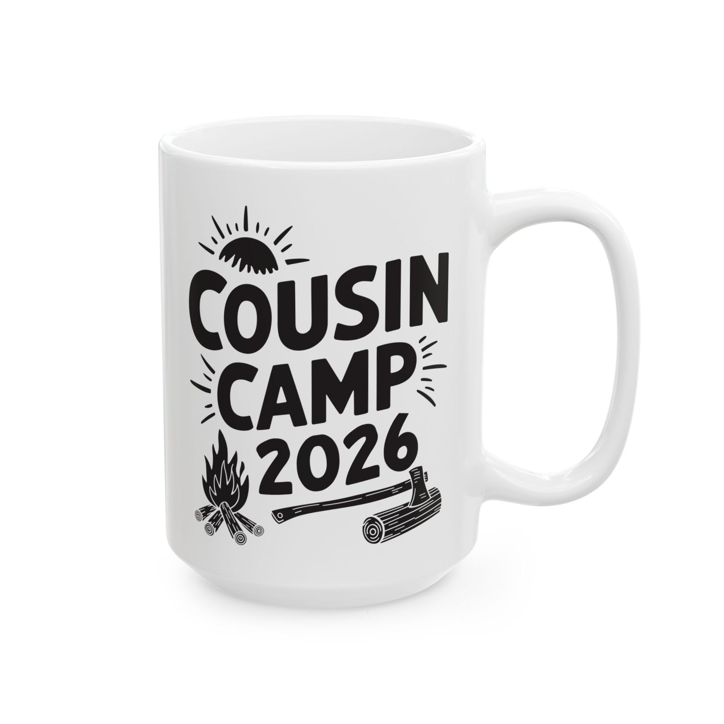 Cousin Camp 2026 Summer Vacation Trip Matching Family Coffee Mug For Men Women