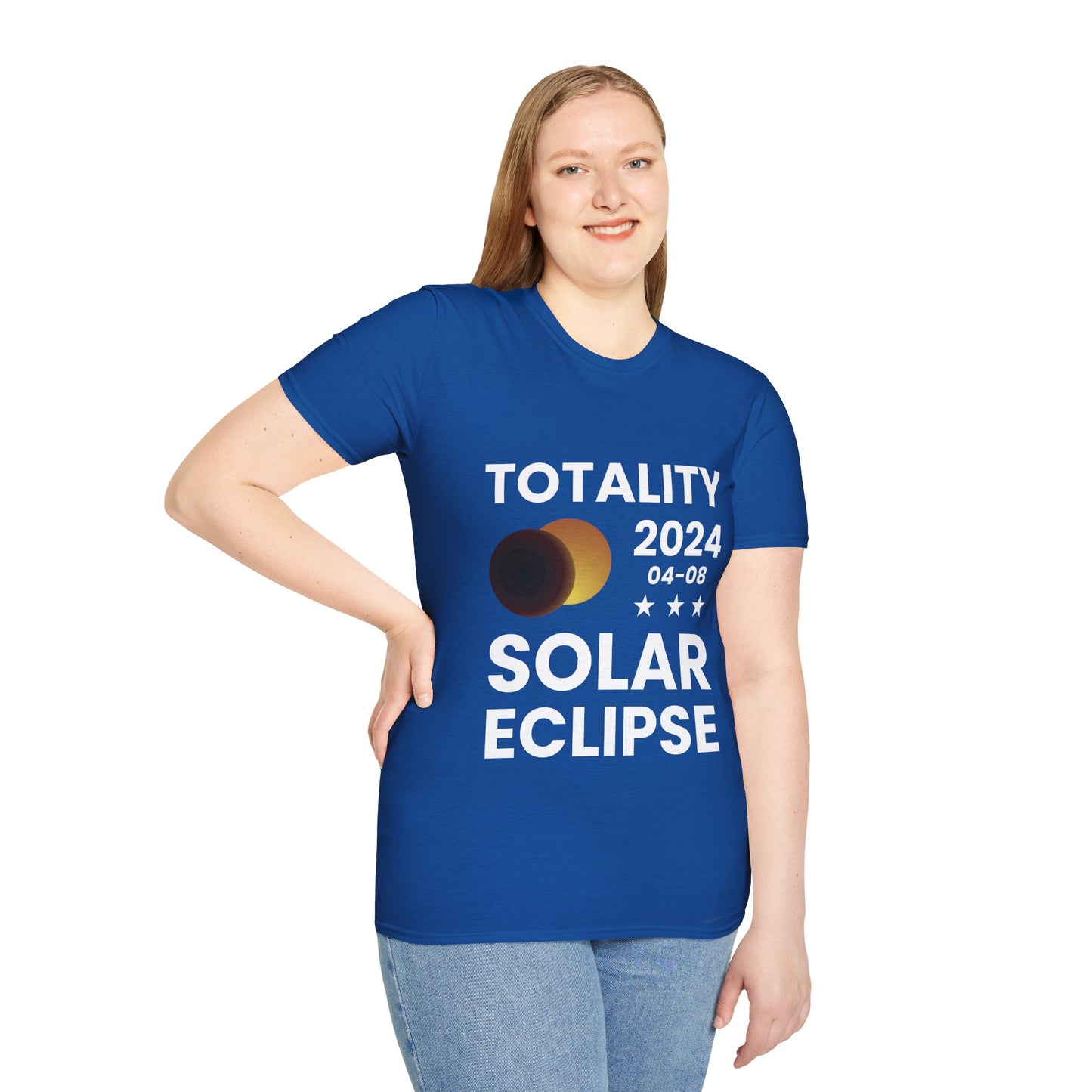 Totality Solar Eclipse 2024 America Retro Total Eclipse T-Shirt For Men Women T-Shirt