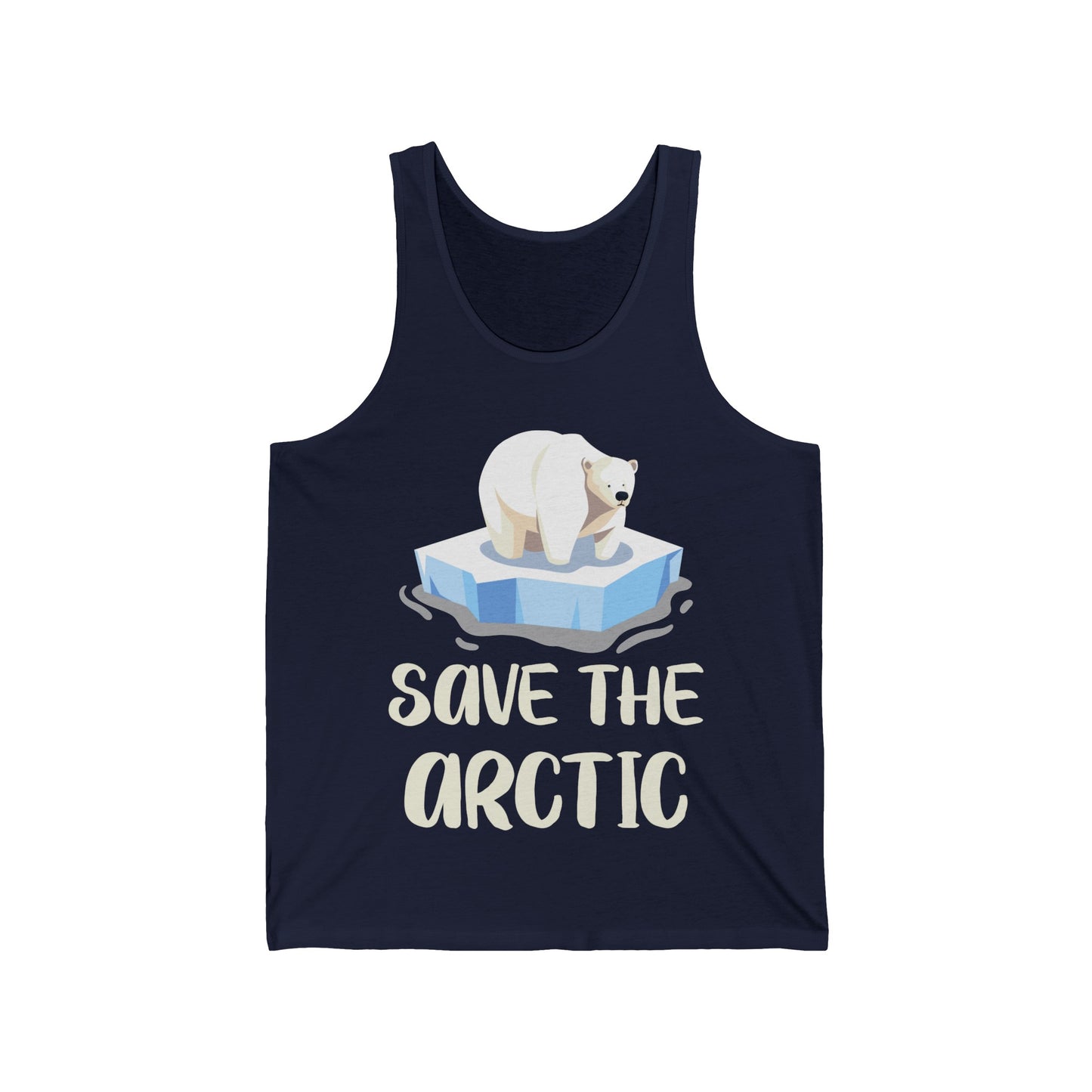 Save The Arctic Polar Bears Animals Endangered Tank Tops For Men Women