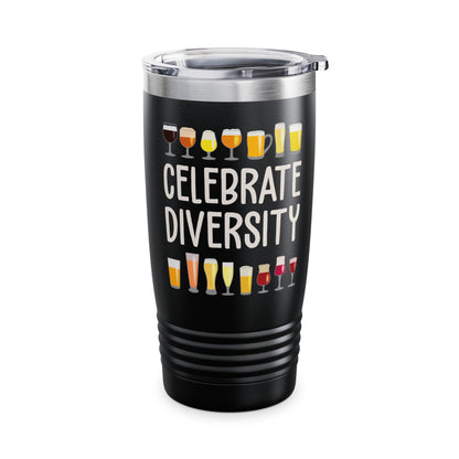 Funny Celebrate Diversity Craft Beer Drinking Weekend Tumbler