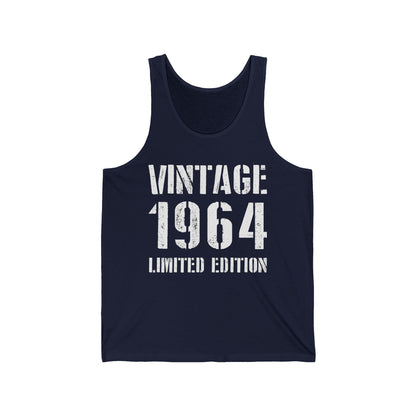 Funny Vintage 1964 60th Birthday Gifts 60 Year Old Tank Top For Men Women Tank Top