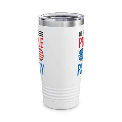 Funny We The People Like to Party Drinking 4th of July USA Independence Day Tumbler For Men Women