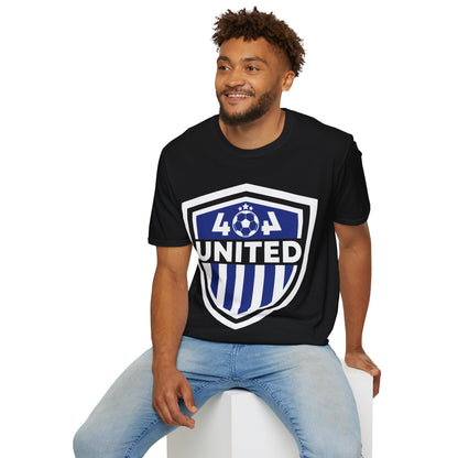 Funny 404 United Atlanta Soccer Badge Jersey T-Shirt For Soccer Lover Men Women T-Shirt