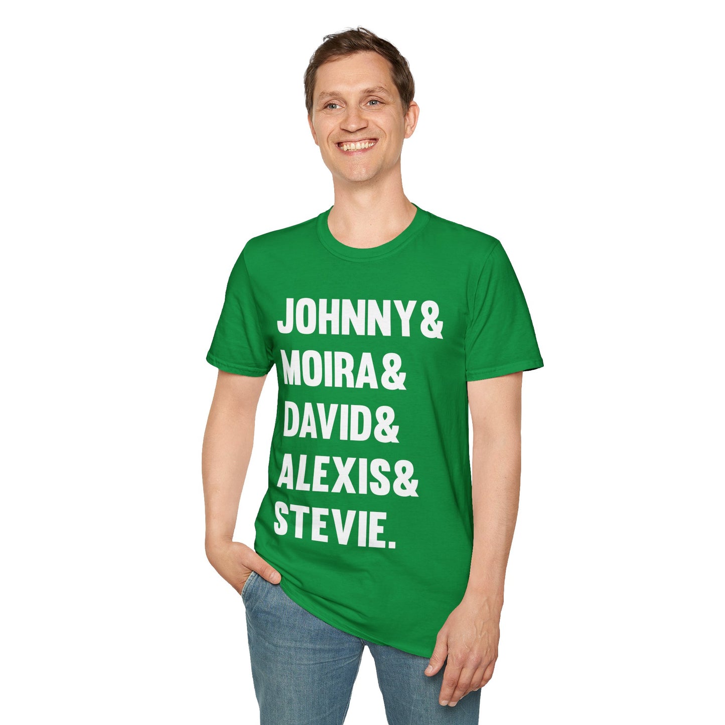 Funny Johnny Moira David Alexis And Stevie Movie TV Series T-Shirt Men Women