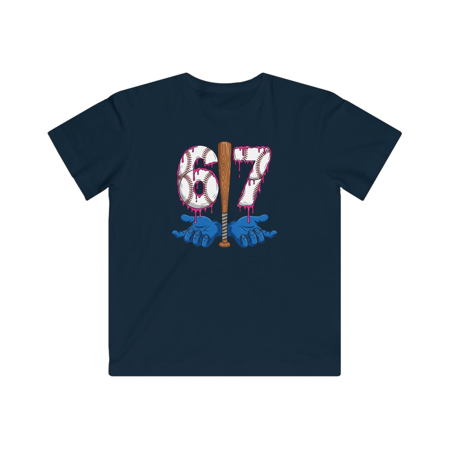 Baseball 67 Six Seven Funny Gen Alpha Meme Drip T-Shirt