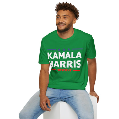 Kamala Harris President 2024 Campaign T-Shirt For Men Women