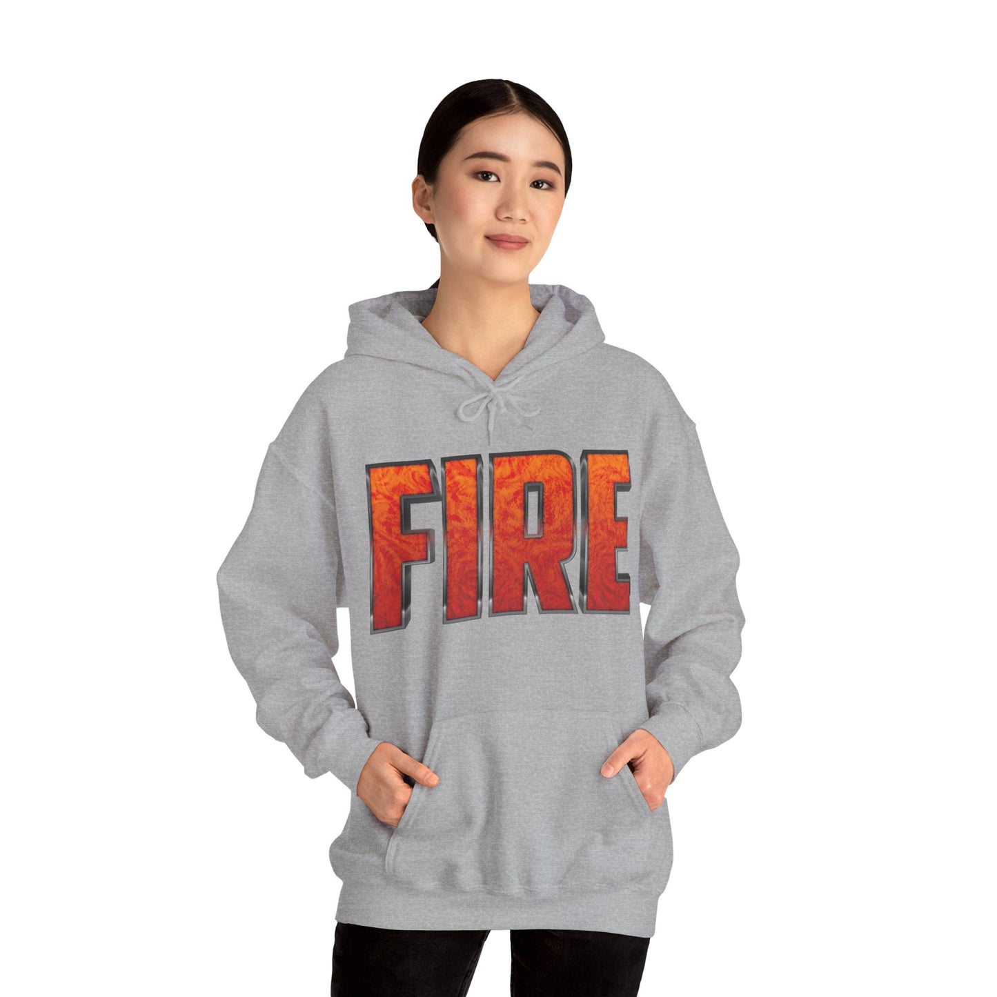 Funny FIRE Couple Matching Halloween Party Costume Hoodie Men Women