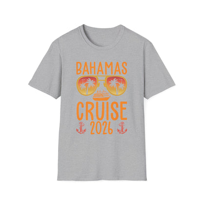 Bahamas Cruise 2026 Vacation Trip Matching Family Group T-Shirt For Men Women