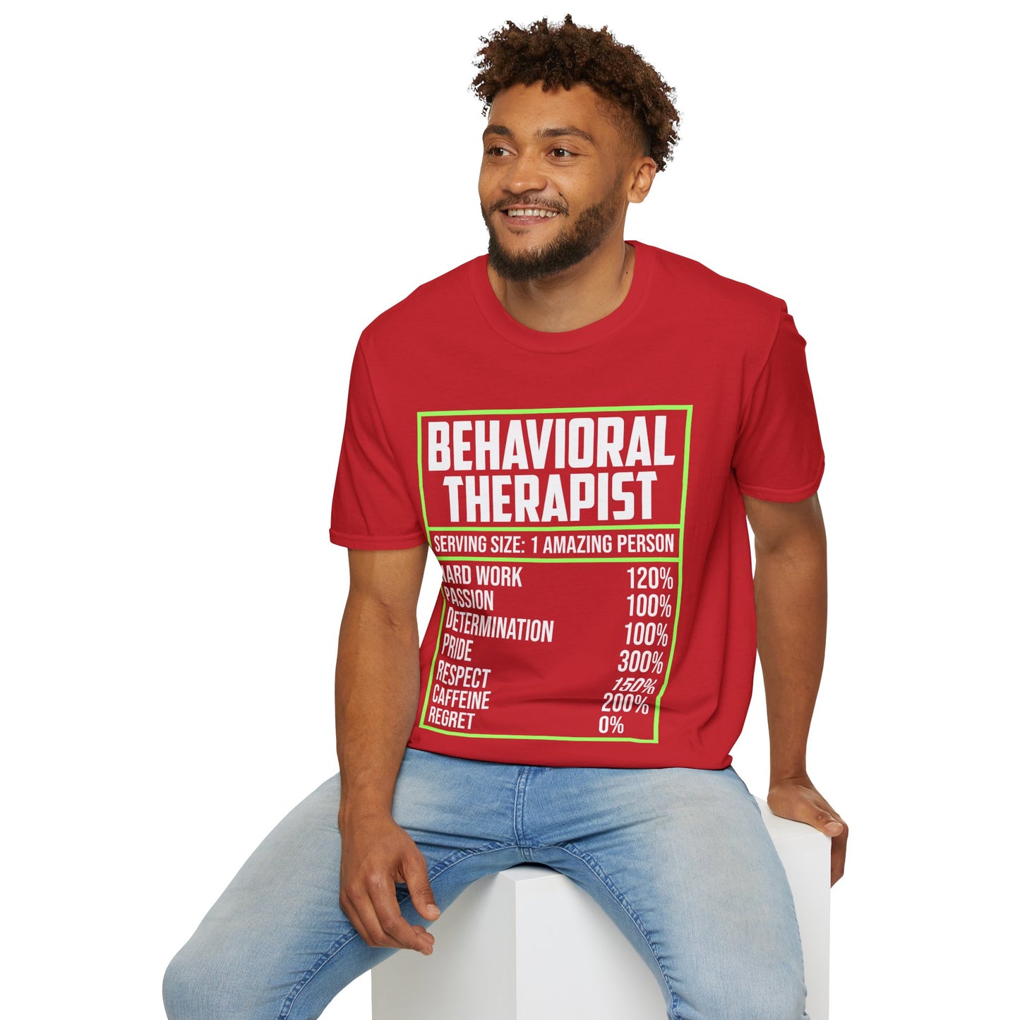 Behavioral Therapist Facts Analyst Behavior Tech SPED Teacher Autism T-Shirt