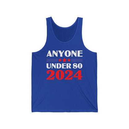 Funny Anyone Under 80 Presidental Election 2024 Tank Top For Men Women Tank Top