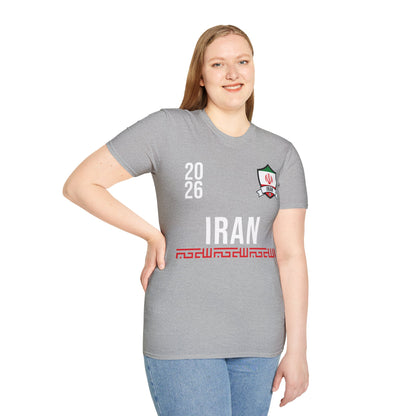 Iran Soccer Tee Flag Football Shirt Gift USA 2026 T-Shirt