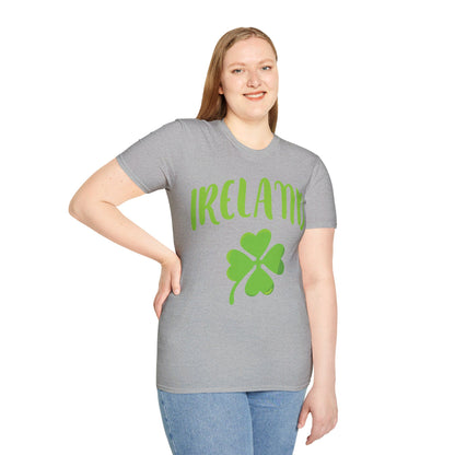 Ireland Shamrock St Patricks Day Clover Irish T-Shirt For Men Women T-Shirt