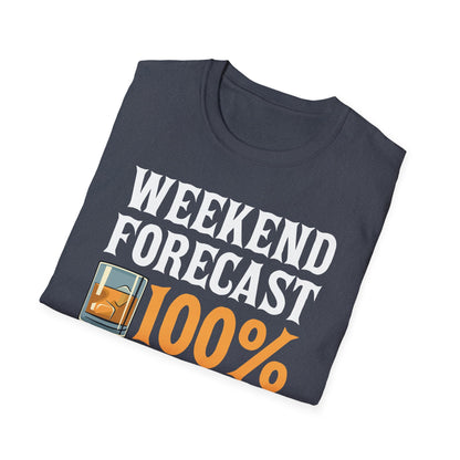 Funny Weekend Forecast Chance of Bourbon