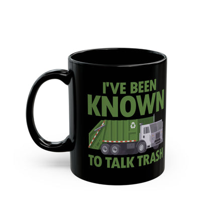 Funny Talk Trash Garbage Truck for Sanitation Worker Coffee Mug