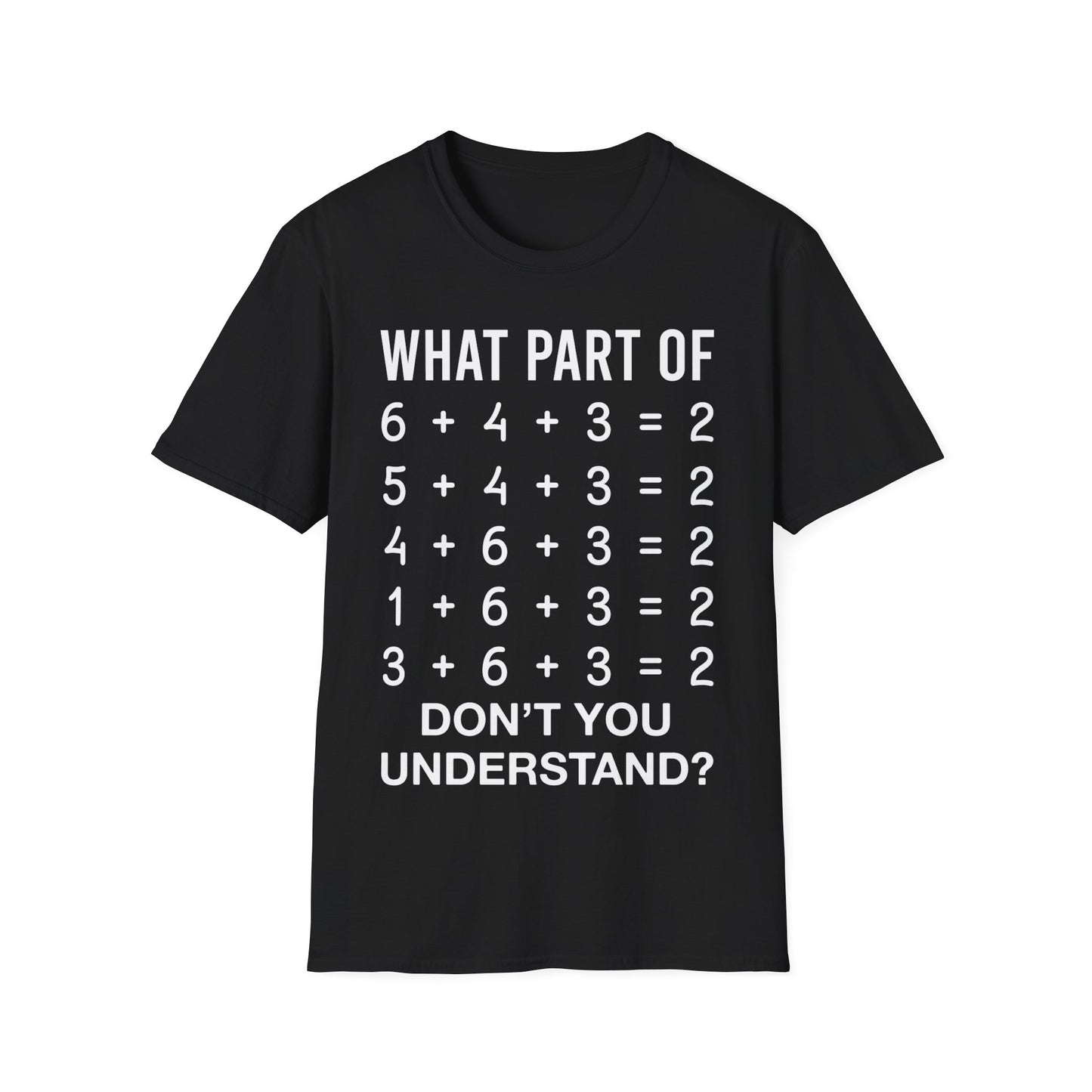 Funny What Part of Baseball Dont You Understand School Team T-Shirt for Men Women