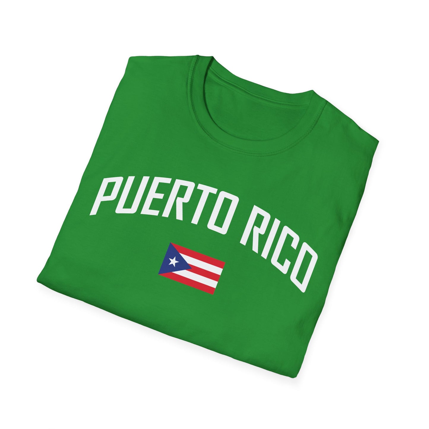 Puerto Rico Flag Retro Text T-Shirt
