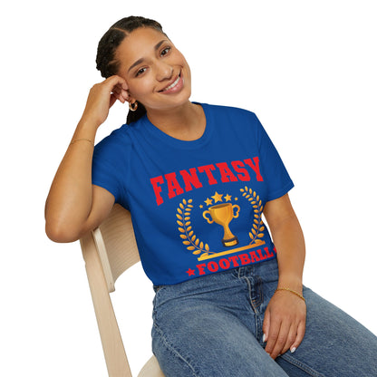 Funny Fantasy Football League Champion Footballer T-Shirt Men Women