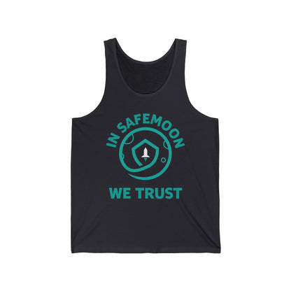 In Safemoon We Trust Blockchain Cryptocurrency Crypto  Men Women Tank Top