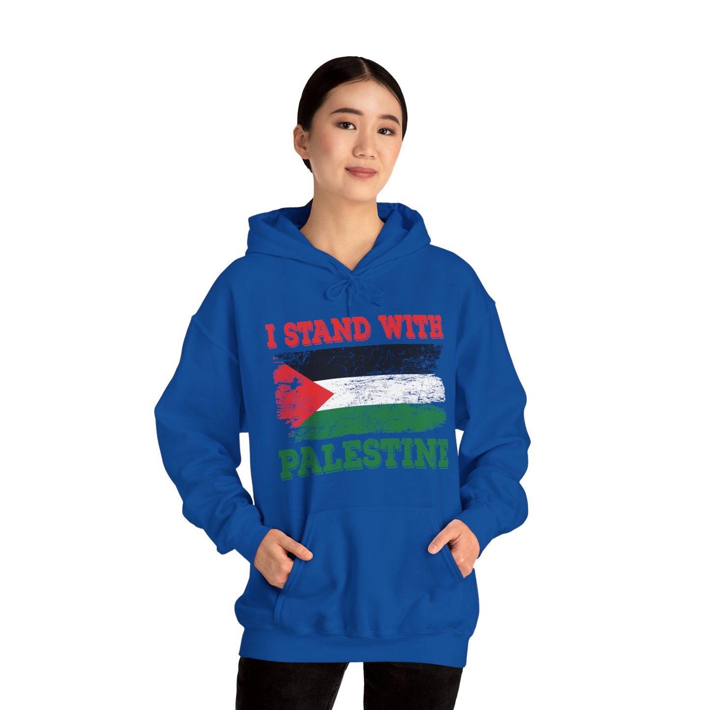 I Stand With Palestine Free Palestine Flag Gaza Palestinian Flag Hoodie For Men Women Hoodie