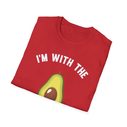 Funny I Am with The Toast Avocado Halloween Costume T-Shirt Men Women