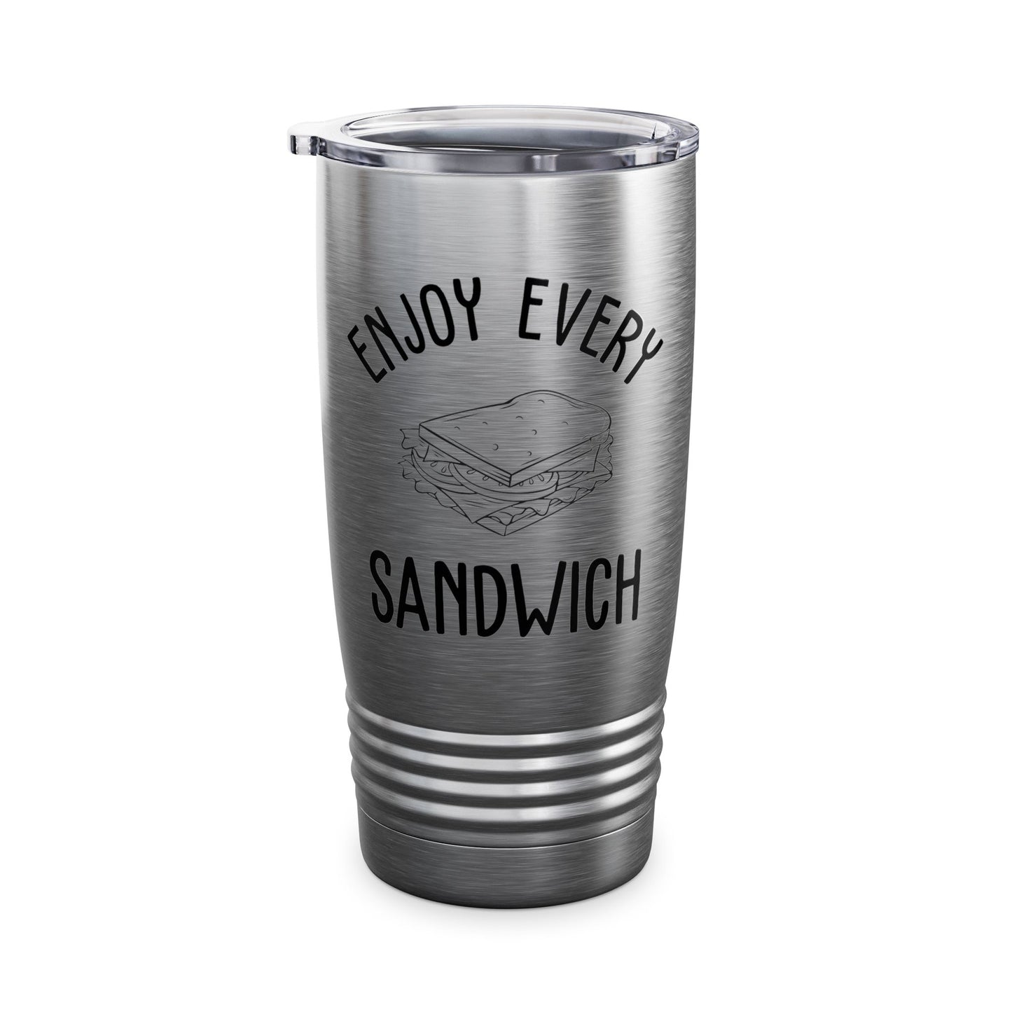 Enjoy Every Sandwich Tumbler For Women Men Food Cute Foodie Tumbler