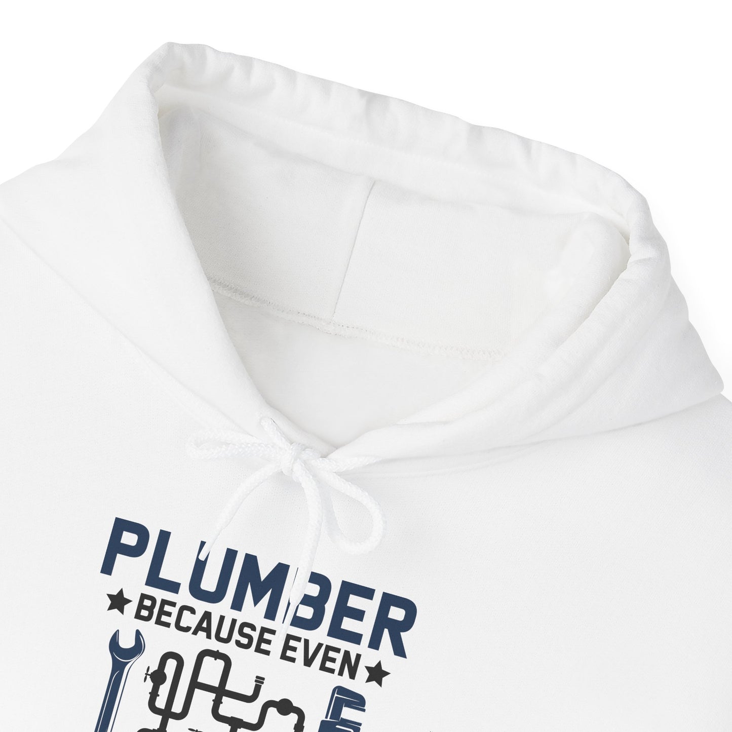 Plumber Because Even Electricians Need Heroes Funny Plumbers Hoodie For Men Women Hoodie