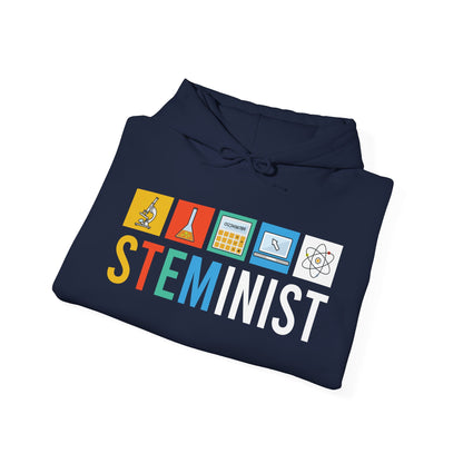 Steminist Science Technology Engineering Math STEM Hoodie Men Women Teacher