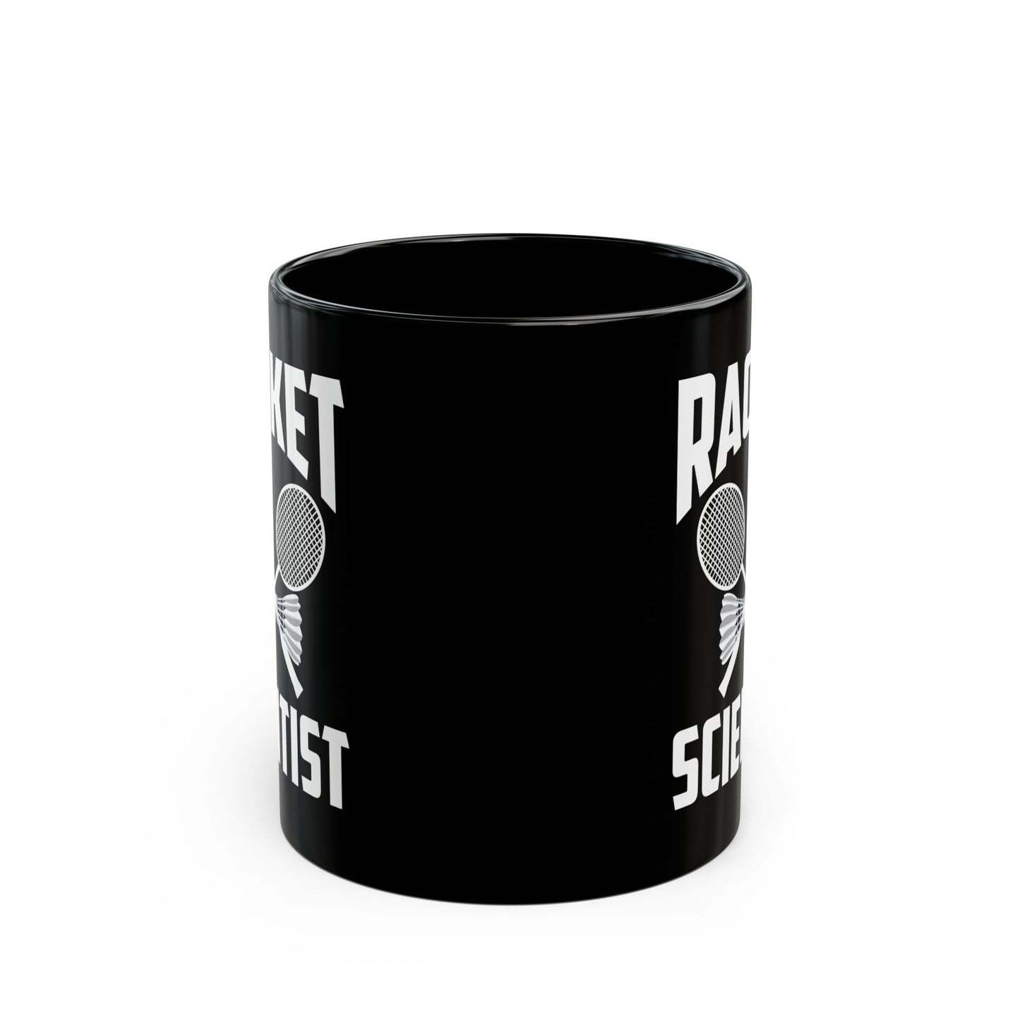 Funny Badminton Player Mug Racket Scientist Badminton Gift Coffee Mug