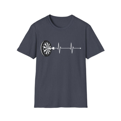 Cute Dart Heartbeat Dart Player Men Women Dart Board Lovers T-Shirt