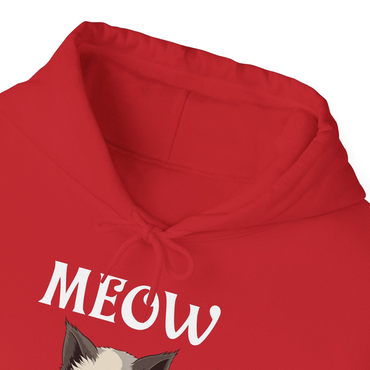 Meowstache Cat Mustache Moustache Beard Bearded Kitten Lovers Hoodie For Men Women Hoodie