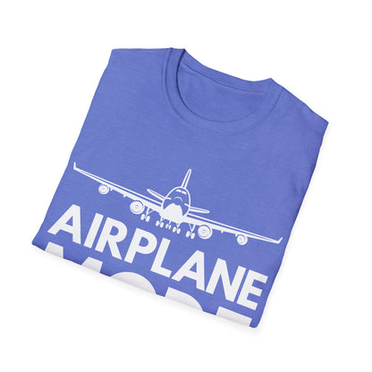 Cool Airplane Mode Design For Men Women Pilot Airplane Lover T-Shirt