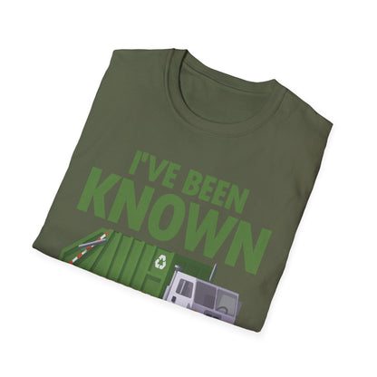 Funny Talk Trash Garbage Truck for Sanitation Worker  T. shirt