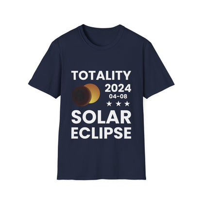 Totality Solar Eclipse 2024 America Retro Total Eclipse T-Shirt For Men Women T-Shirt