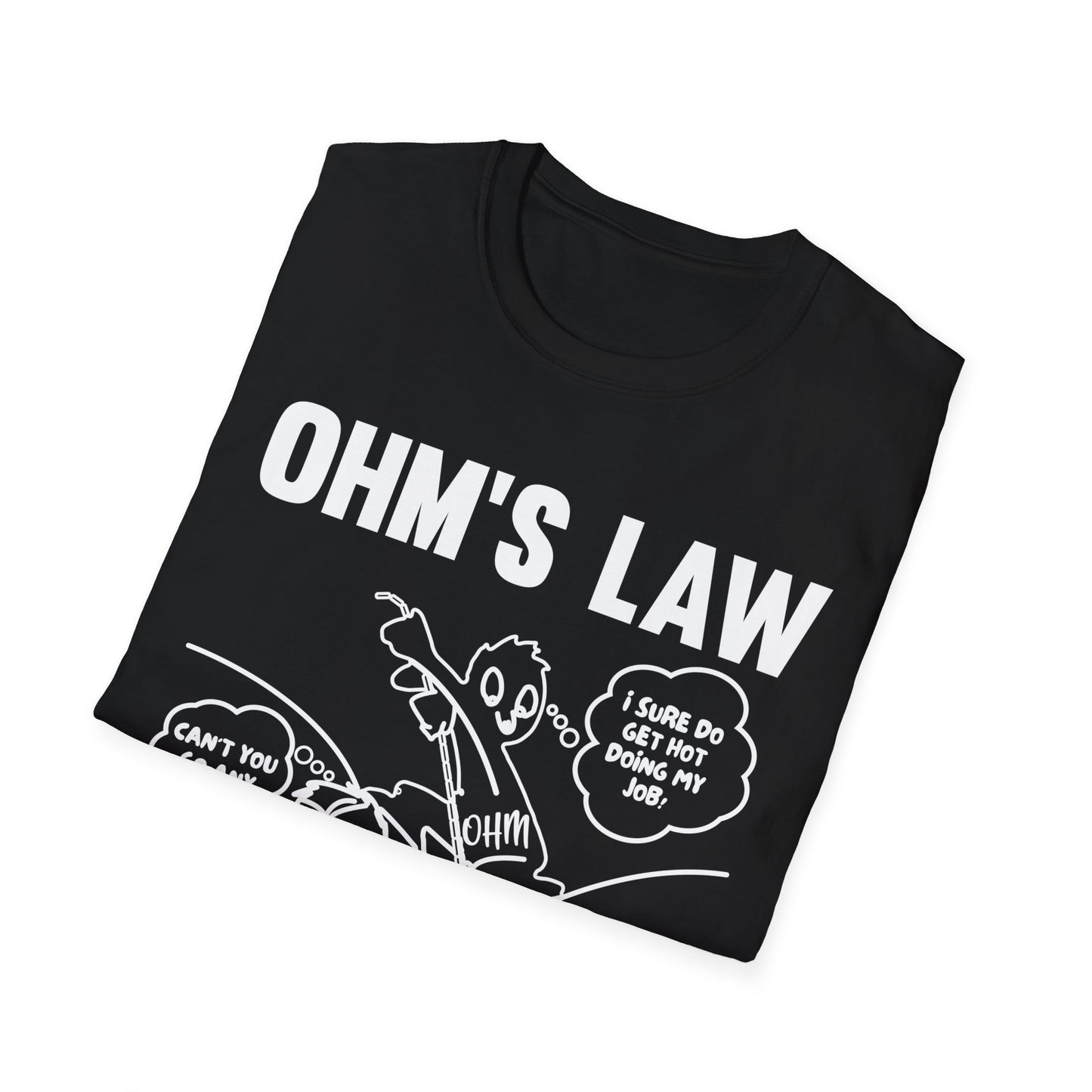 Ohms Law Funny Electrical Electronics Engineer Shirt Funny T-Shirt