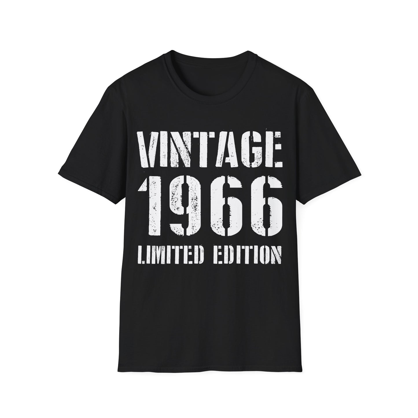 Funny Vintage 1966 60th Birthday Gifts 60 Year Old T-Shirt For Men Women