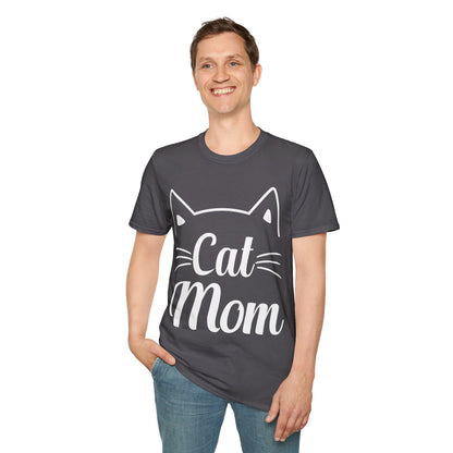 Funny Cat Mom Happy Mothers Day For Cat Lovers Family Matching T-Shirt