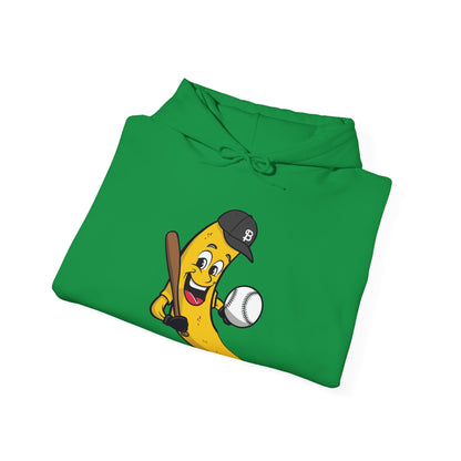 Funny Banana Playing Baseball Fruit Lover Baseball Player Hoodie For Men Women Hoodie