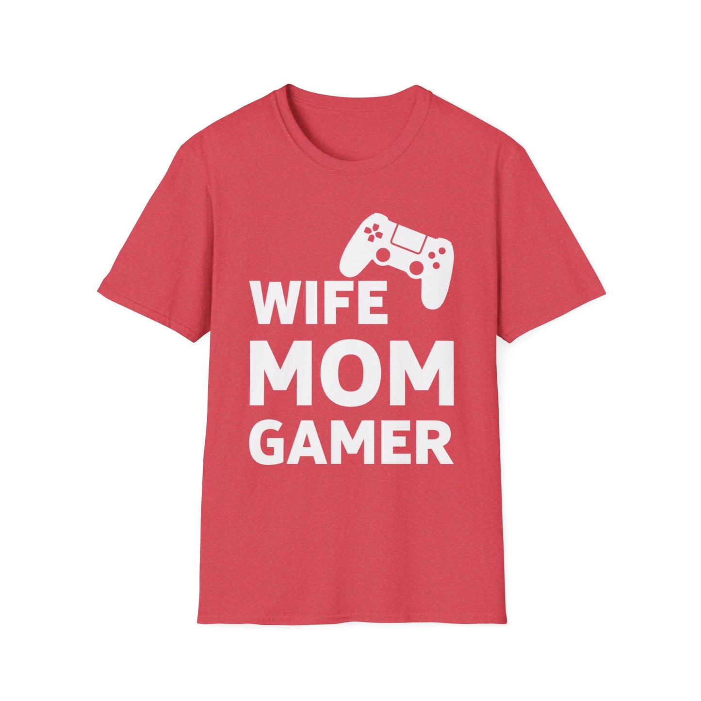 Wife Mom Gamer Gift for Gaming Women T-Shirt