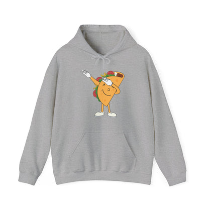 Funny Dabbing Taco Cinco de Mayo Boys Men Mexican Food Dab Hoodie