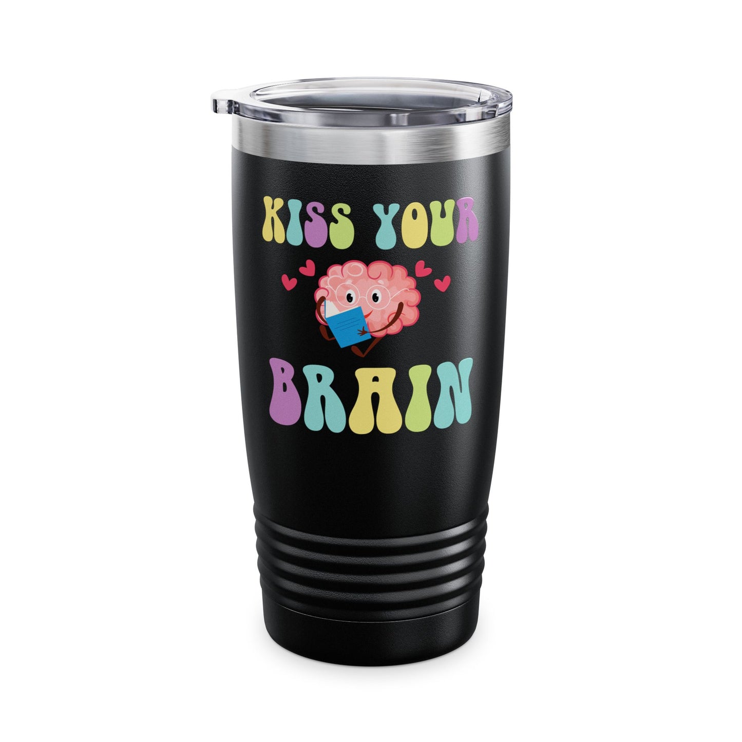 Funny Back To School Kiss Your Brain Cute Teacher Appreciation Tumbler For Men Women Tumbler