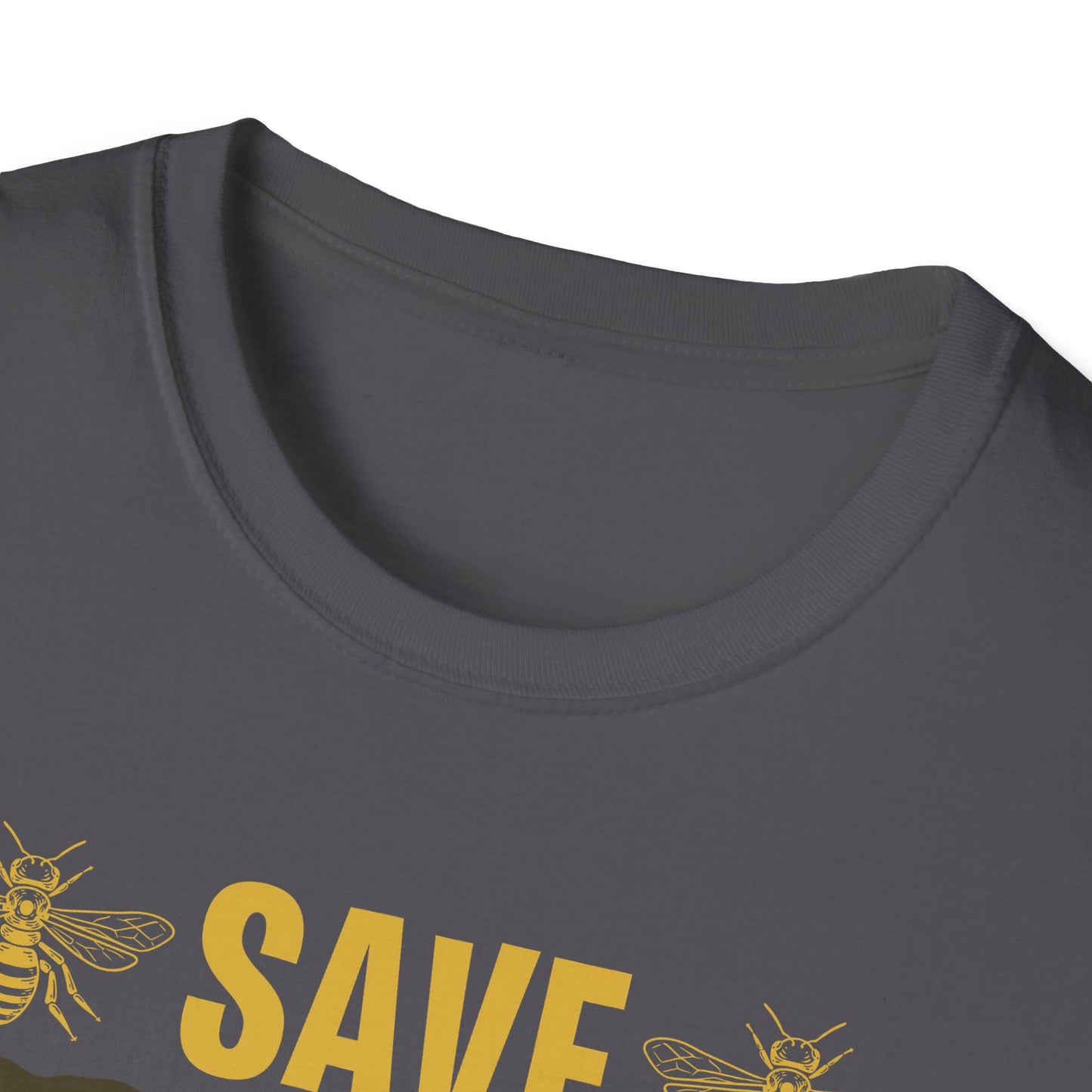 Save Bees Rescue Animals Recycle Plastic Care Earth Day T-Shirt