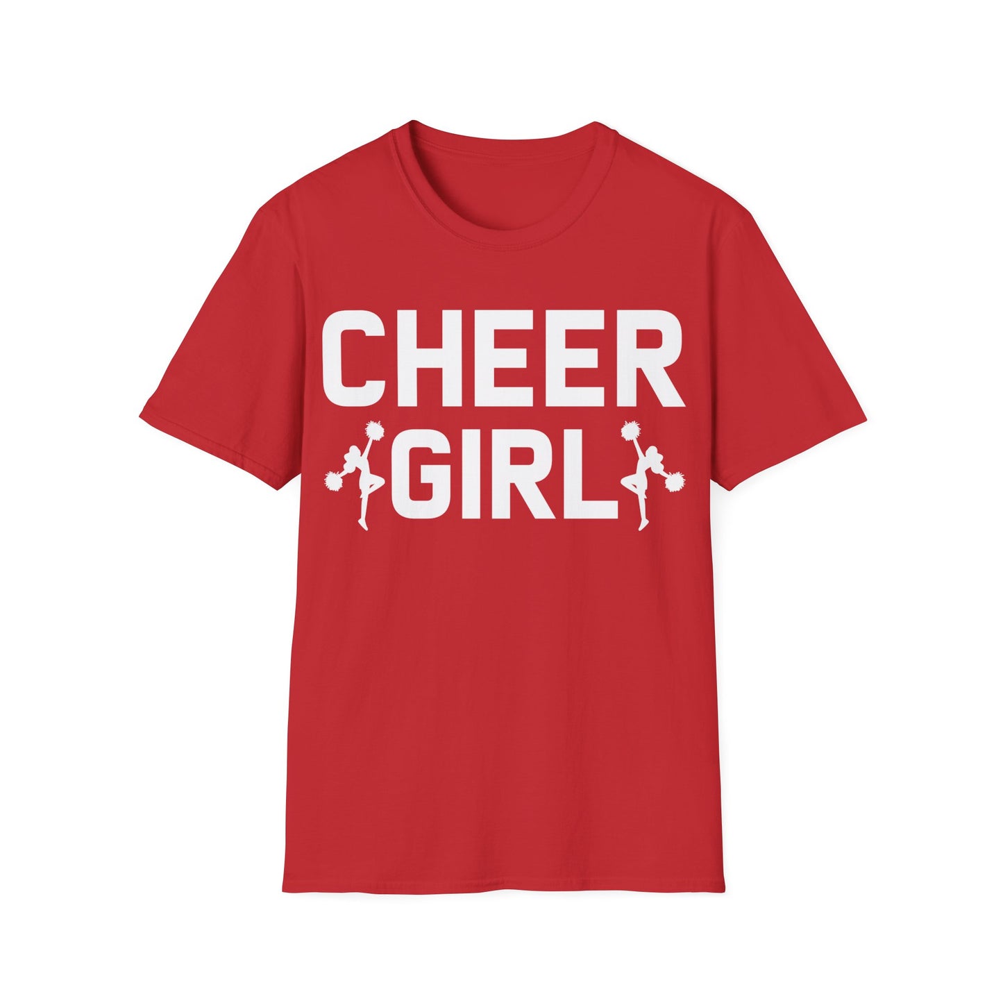 Funny Cheer Team Cheerleading Cheering Cheerleader T-Shirt For Women Girls T-Shirt