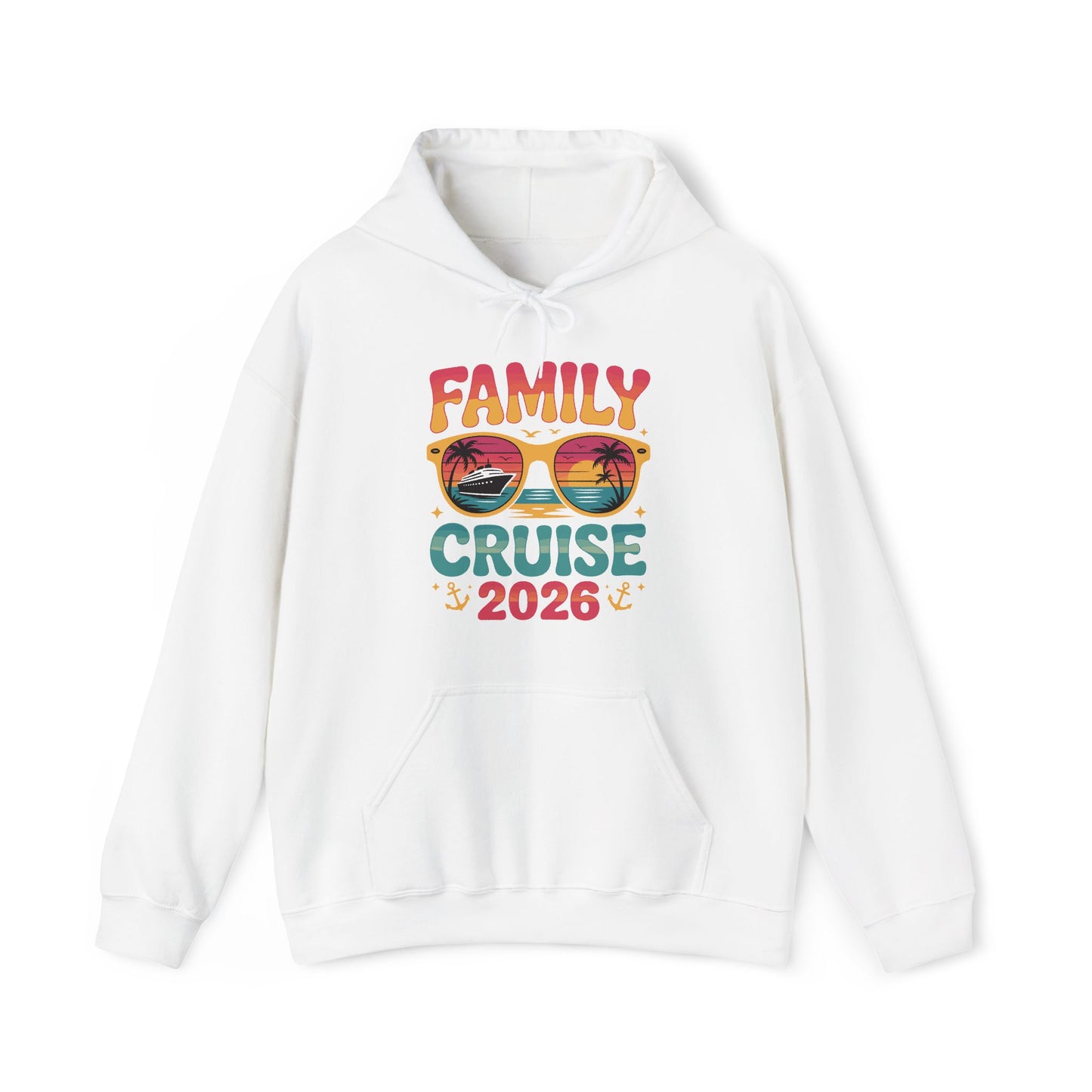 Family Cruise 2026 Summer Vacation Matching Family Cruise Hoodie For Men Women