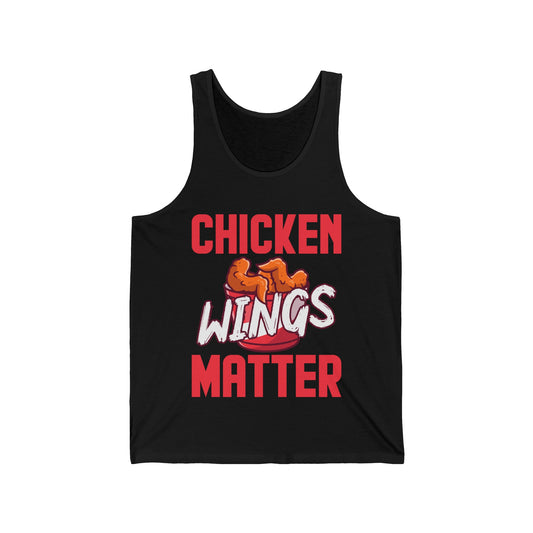 Funny Chicken Wings Matter Funny Chicken Wings Food Lover Foodie Tank Tops For Men Women