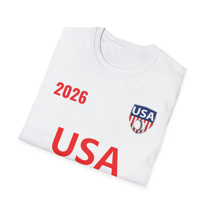 USA T-Shirt Cricket Lovers Fan Team Support 2026