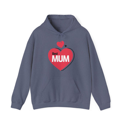 Best Mum Hearts Mothers Day Mom Gift Hoodie