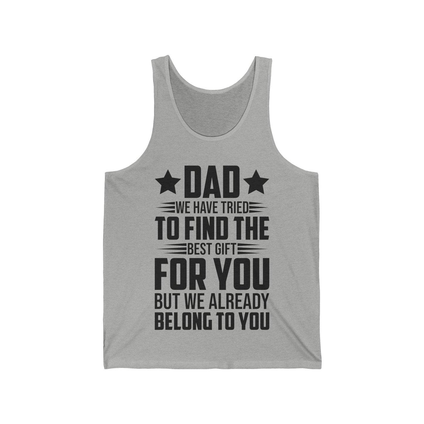 Fathers Day Shirt Funny Dad from Daughter Son Wife for Daddy Tank top